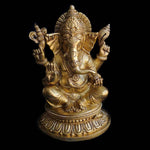 Ielādēt attēlu galerijas skatītājā, Statuja / Dēva Murti Ganeša / Ganesh Bronza
