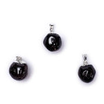 Load image into Gallery viewer, Garnet gemstone pendant pin drilled cap 1.5cm - 3cm

