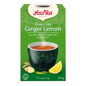 BIO Zaļā tēja ar ingveru, citronu / Green Tea Ginger Lemon / Grüntee Ingwer Zitrone