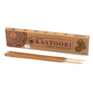 Goloka Kastoori Natural Masala Incense Sticks 15g