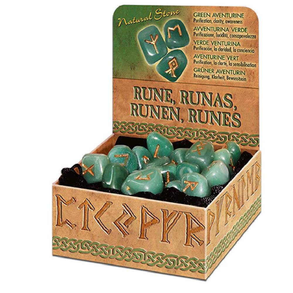 Rūnas Aventurīns / Zaļais Aventurīns / Green Aventurine