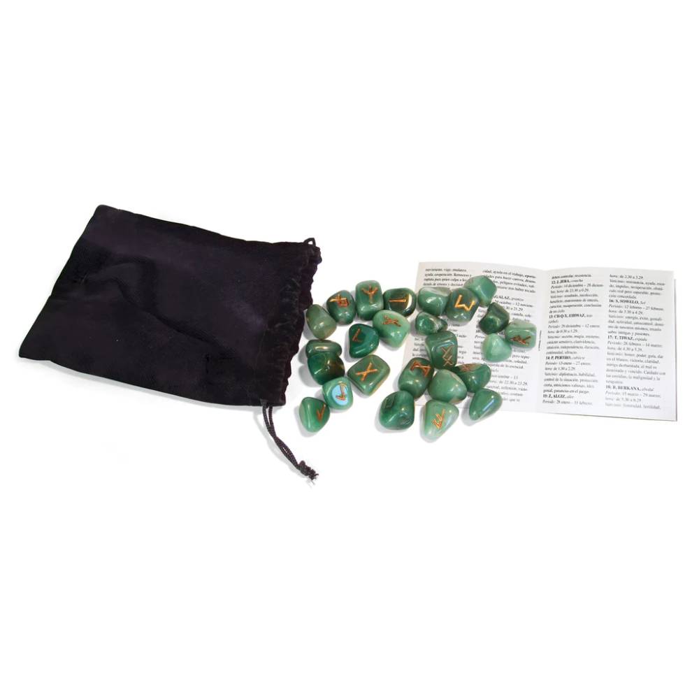 Rūnas Aventurīns / Zaļais Aventurīns / Green Aventurine