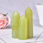 Ielādēt attēlu galerijas skatītājā, Akmens Nefrīts / Zaļais Nefrīts / Green Jade Nephrite 6-12cm
