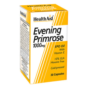 Evening Primrose Oil 1000mg + Vitamin E 30, 60 or 90 capsules