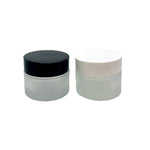 Load image into Gallery viewer, Frosted Glass Container Cosmetic Storage with Lid 50ml
