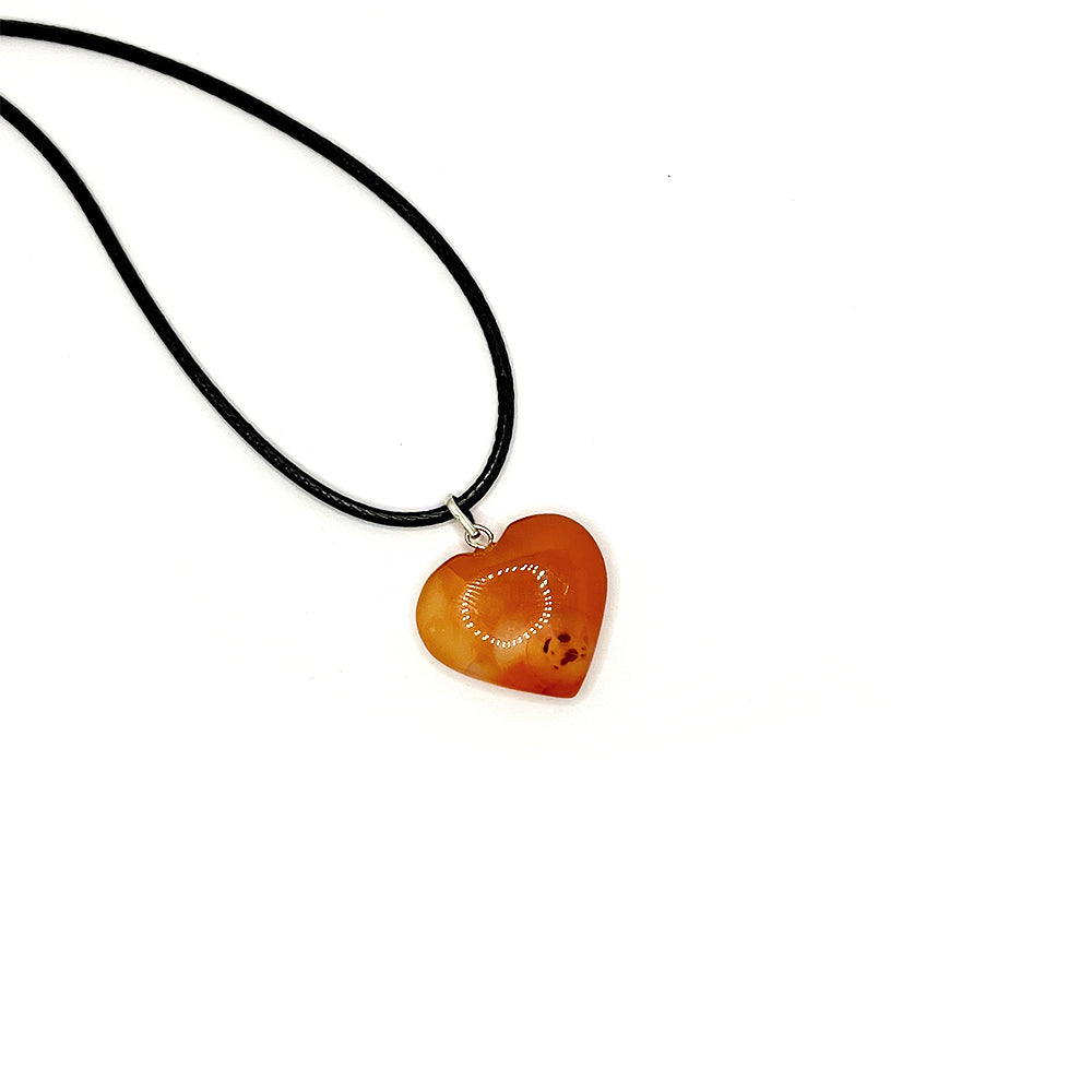 Pendant Carnelian Heart