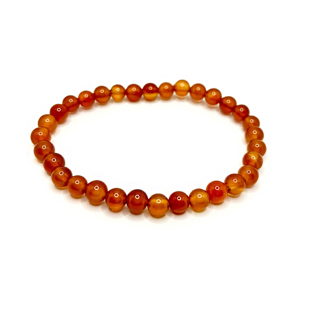 Rokassprādze Karneols / Carnelian 6mm