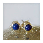 Load image into Gallery viewer, Earstuds Lapis Lazuli
