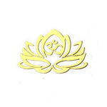 Ielādēt attēlu galerijas skatītājā, Uzlīme Lotus Flower with OM 3cm x 2cm
