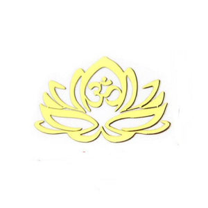 Uzlīme Lotus Flower with OM 3cm x 2cm