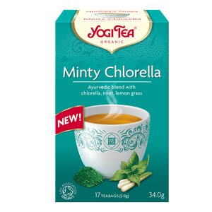 BIO Tēja ar Piparmētrām un Hlorellu / Minty Chlorella / Minzige Chlorella