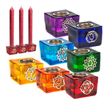 Ielādēt attēlu galerijas skatītājā, Aromātiskās Sveces un Svečturi 7 Chakra / Meditācija un Čakru Terapija
