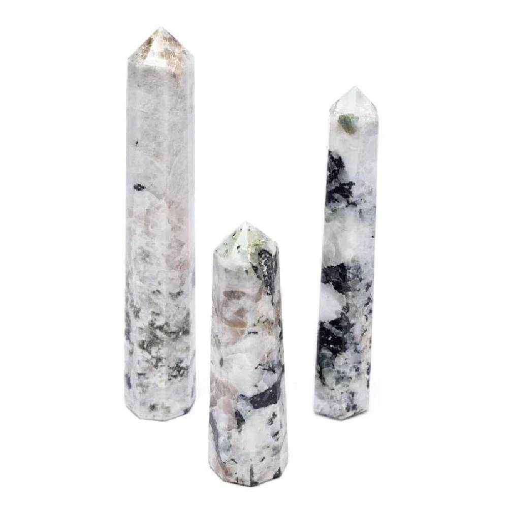 Akmens Mēnessakmens / Varavīksnes Mēnessakmens / Rainbow Moonstone  6-12cm