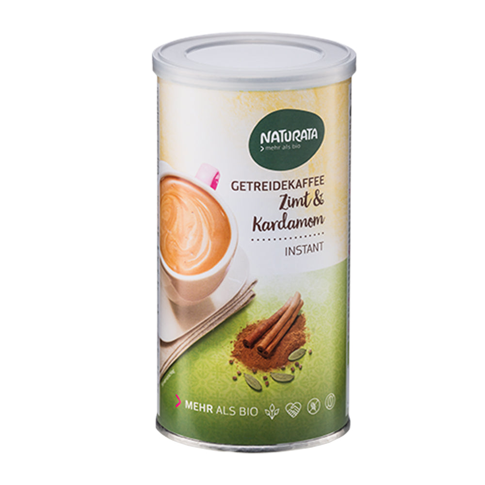 Šķīstoša Graudu Kafija ar Kanēli un Kardamonu BIO 125g