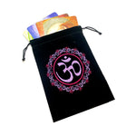 Load image into Gallery viewer, Velvet Bag Tarot &amp; Oracle &quot;OM&quot;
