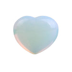 Load image into Gallery viewer, Opalite heart worry stone 30-35mm
