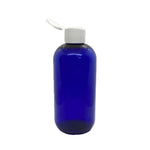 Ielādēt attēlu galerijas skatītājā, Zila plastmasas pudelīte ar Flip-flop vāciņu 250ml

