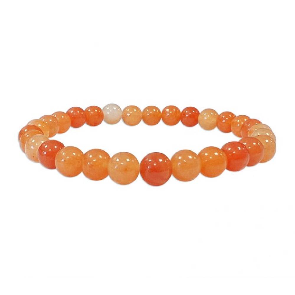Rokassprādze Aventurīns / Oranžais Aventurīns Brazīlija / Orange Aventurine A 6mm