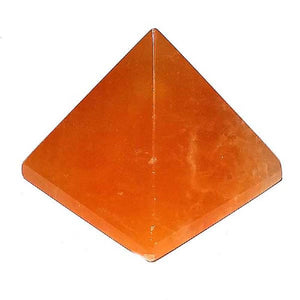 Piramīda Kalcīts / Oranžais Kalcīts / Orange Calcite Pyramid 30-35mm