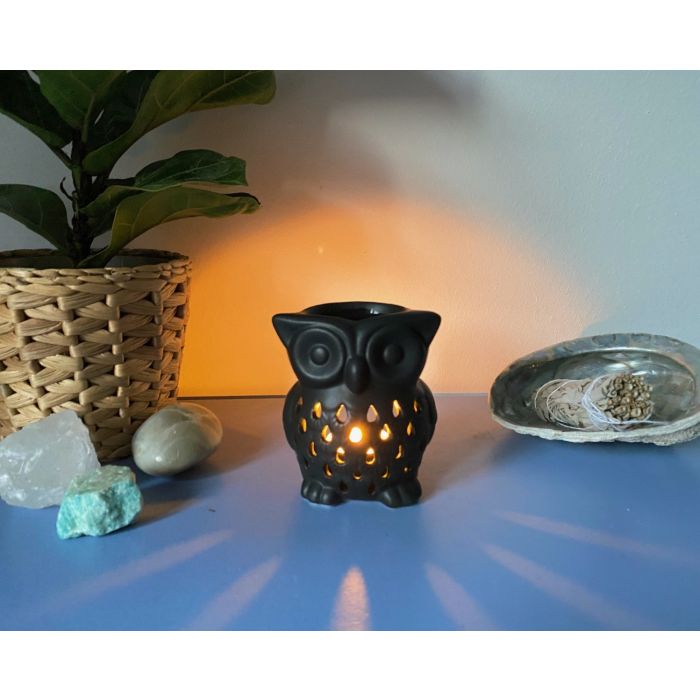 Aroma lamp Owl 11cm