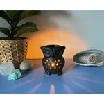 Ielādēt attēlu galerijas skatītājā, Aroma Lampa Owl Keramika 11cm
