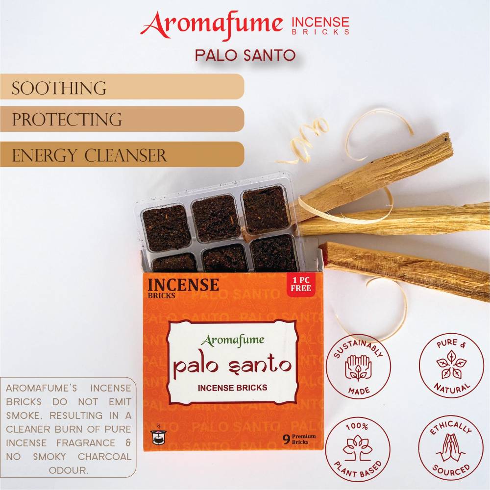 Aromātiskās Briketes Aromafume Palo Santo 40g