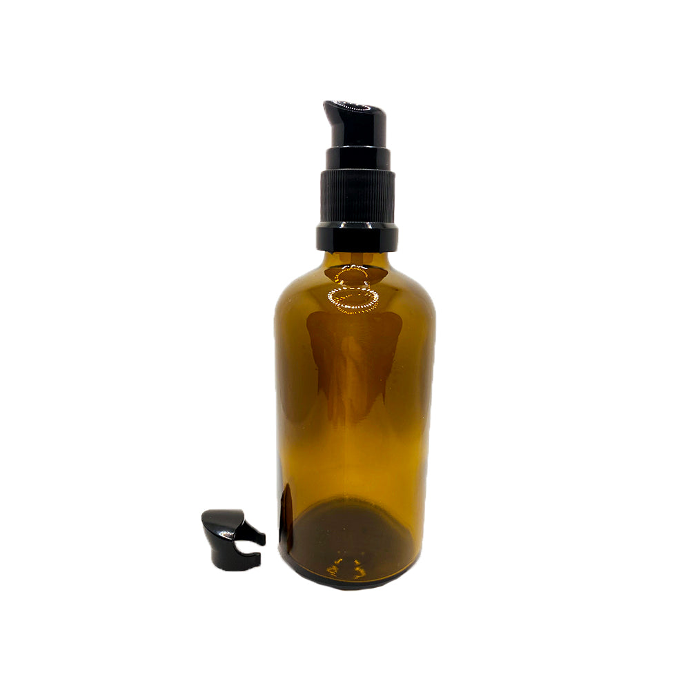 Glass bottle with pump 10ml-100ml