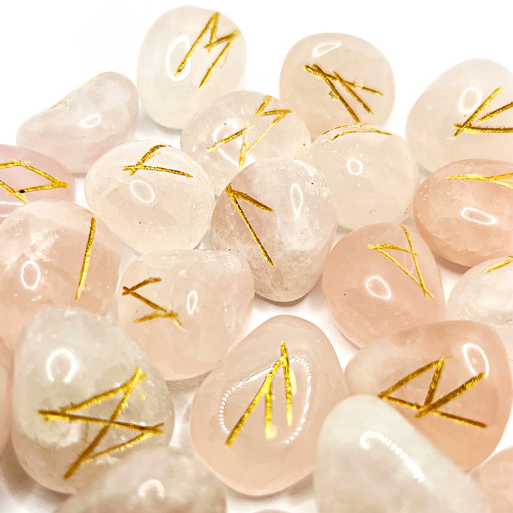 Rūnas Rozā Kvarcs / Rose Quartz