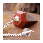 Load image into Gallery viewer, Pendulum Red Jasper 37mm

