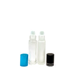 Load image into Gallery viewer, Glass bottle with glass roller 10ml
