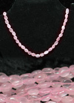Load image into Gallery viewer, Stone Necklace Rose Quartz 45cm
