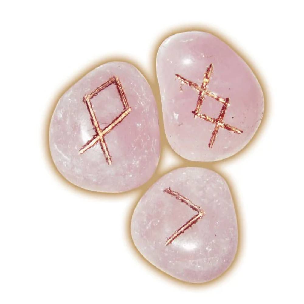 Rūnas Rozā Kvarcs / Rose Quartz