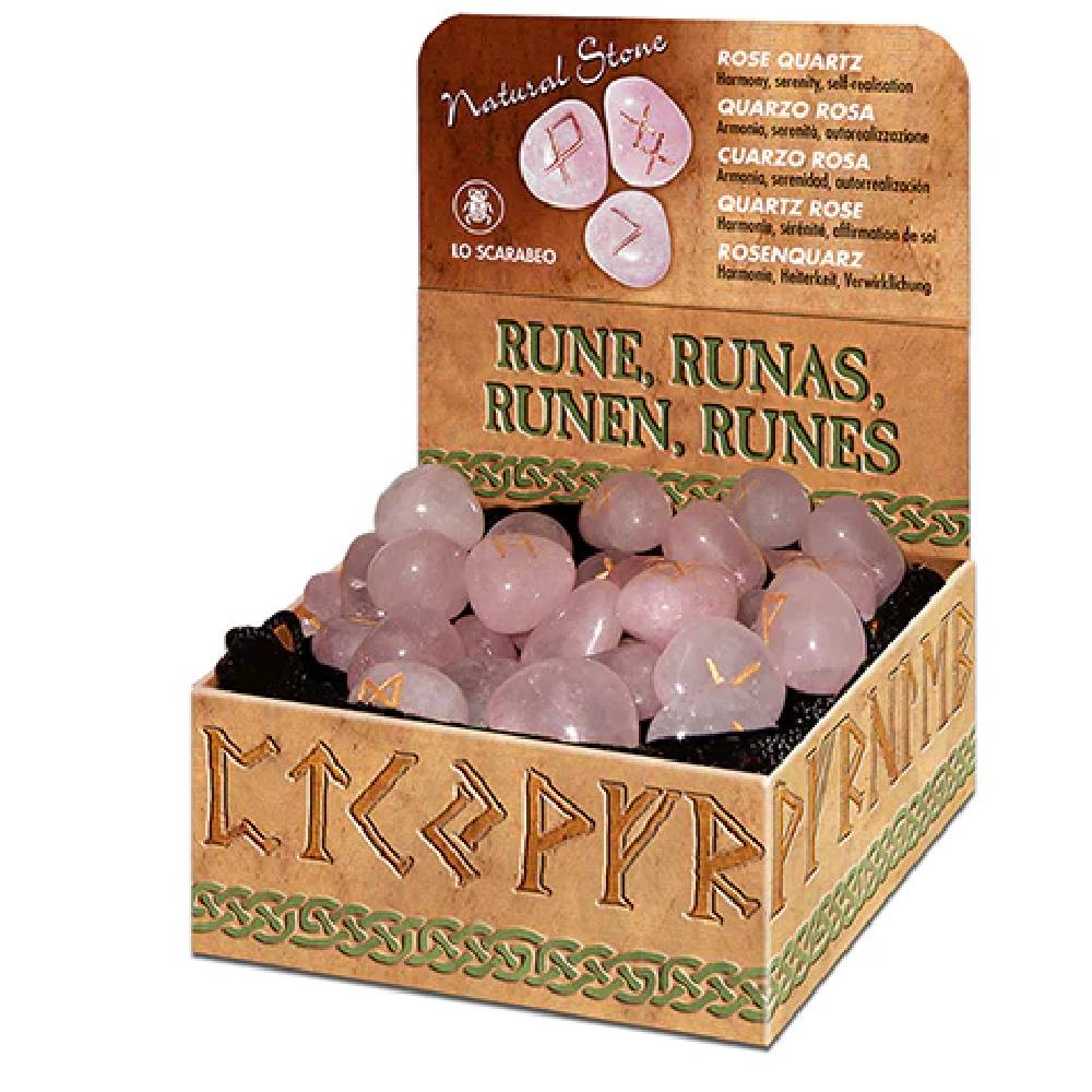 Rūnas Rozā Kvarcs / Rose Quartz