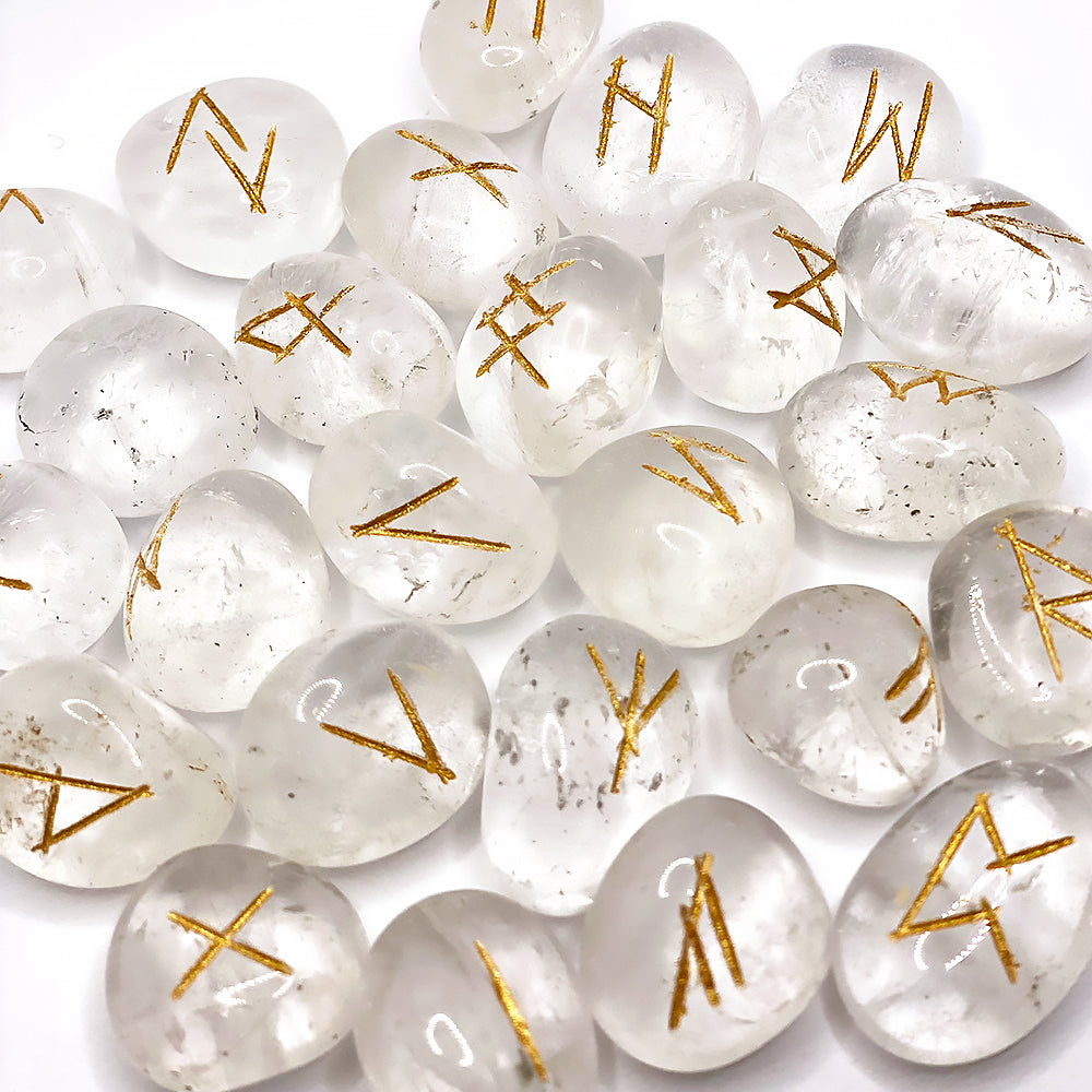 Clear Quartz Runes
