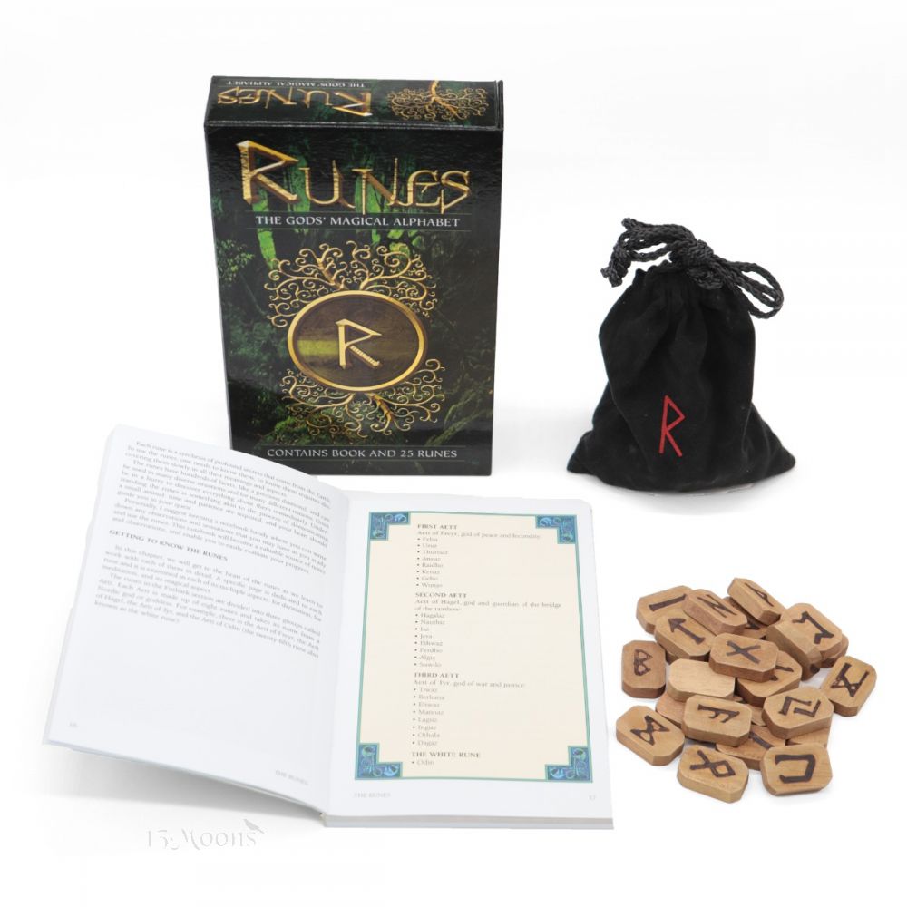 Runes: the Gods' Magical Alphabet Book – EzoterikaBio.lv