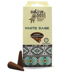 Load image into Gallery viewer, Backflow Dhoop Cones  White Sage
