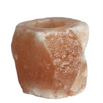 Ielādēt attēlu galerijas skatītājā, Svečturis Tējas Svecei Himalaju Sāls / Himalayan Salt Candle Holder 600-800gr
