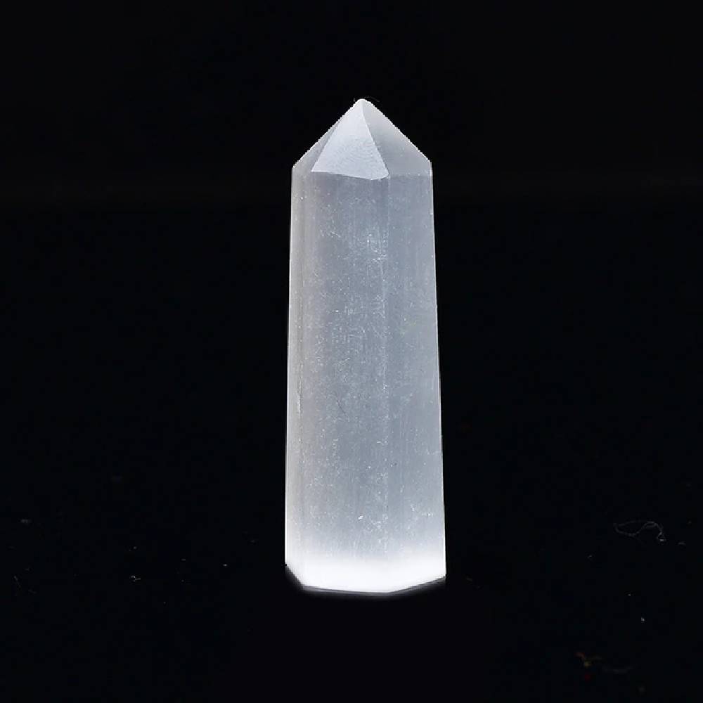Akmens Selenīts / Selenite Obelisk 6-12cm