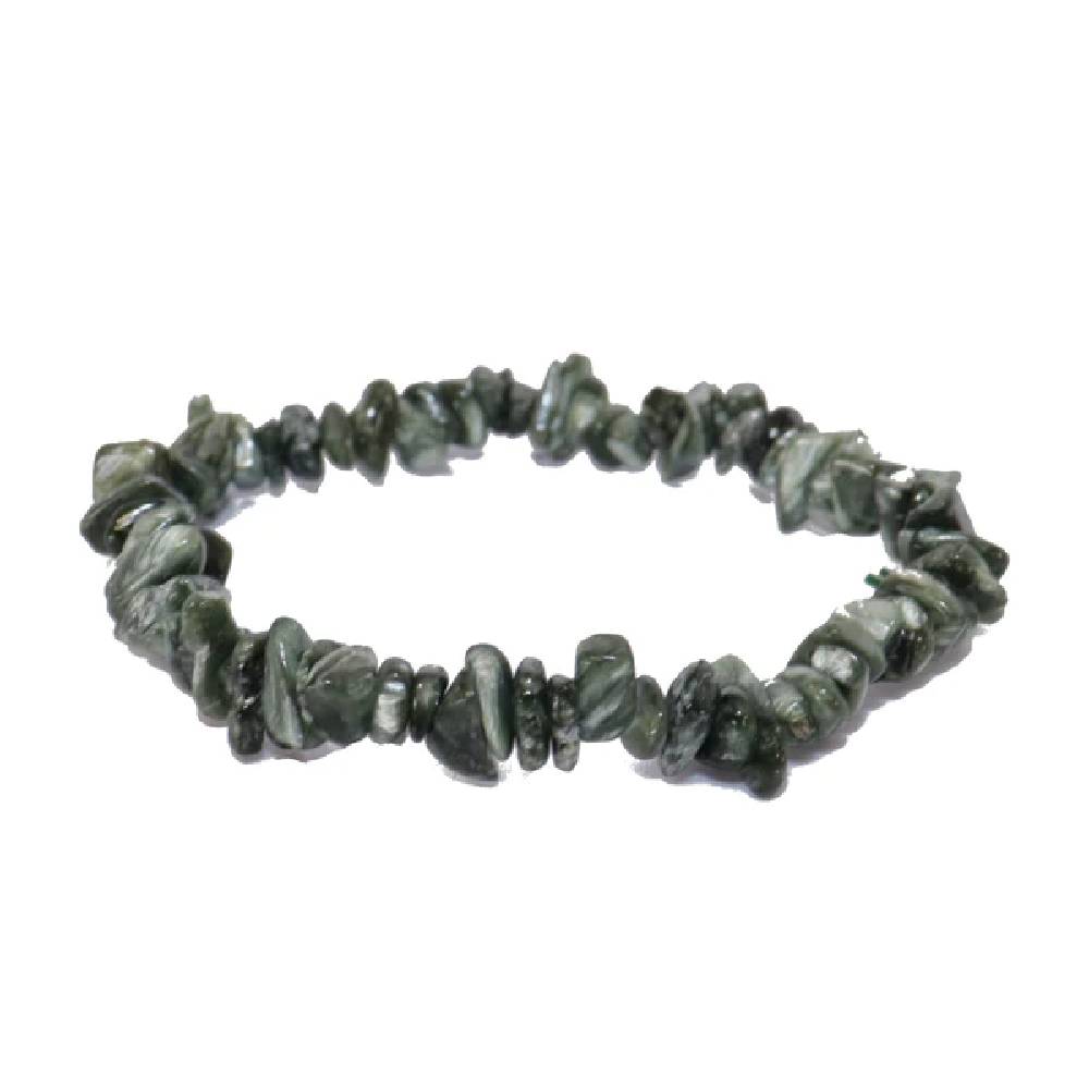 Rokassprādze Serafinīts / Seraphinite Chips