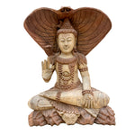 Ielādēt attēlu galerijas skatītājā, Statuja / Dēva / Murti / Šiva / Shiva with Cobra 50cm
