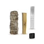 Load image into Gallery viewer, Energy Cleansing Gift Set - White Sage, Palo Santo Tree, Selenite and Crystal
