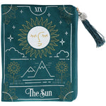 Ielādēt attēlu galerijas skatītājā, Samta Maisiņš ar rāvējslēdzēju The Sun Tarot 20x15cm
