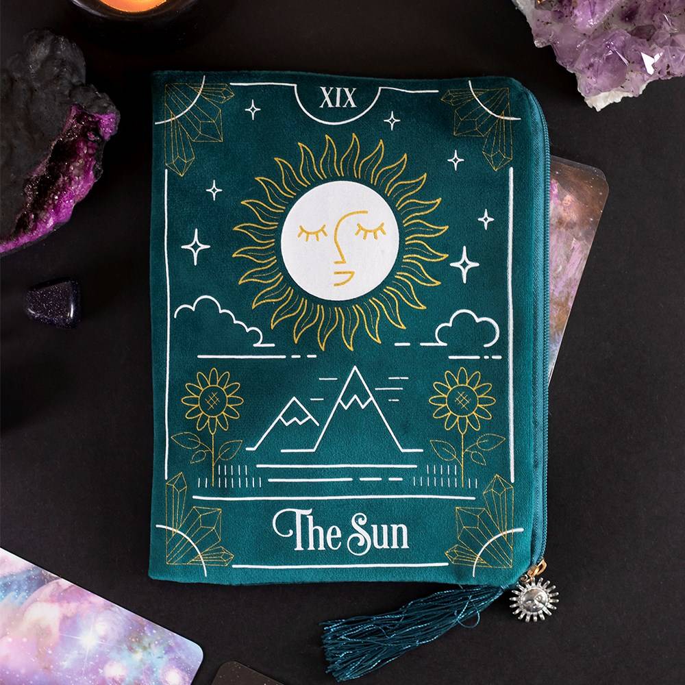 Samta Maisiņš ar rāvējslēdzēju The Sun Tarot 20x15cm