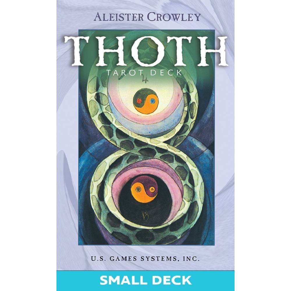 Thoth Tarot Deck Aleister Crowley Small Tarot Deck Taro Kārtis
