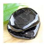 Ielādēt attēlu galerijas skatītājā, Akmens Turmalīns / Melnais Turmalīns / Black Tourmaline Chakra Stone
