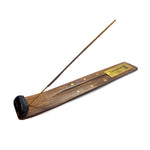 Load image into Gallery viewer, Wooden Incense Holder with Natural Stones
