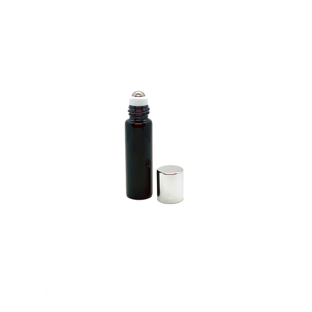 Glass bottle with UV filter and roller 5ml