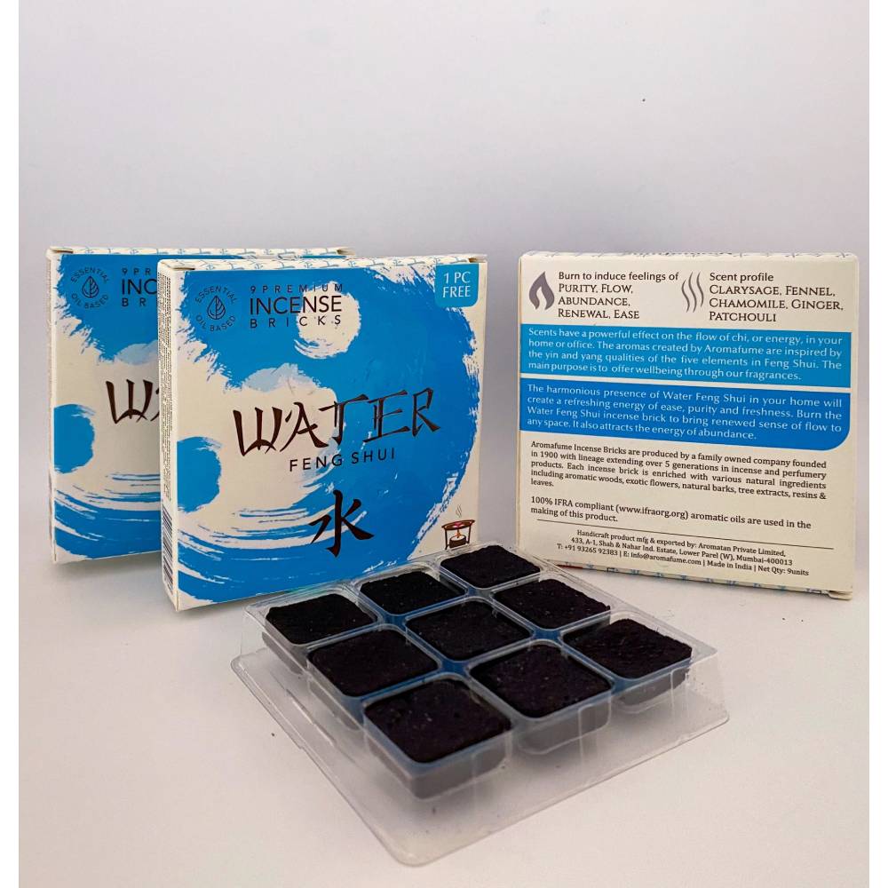 Aromātiskās Briķetes Aromafume Feng Shui Water / Ūdens 40g
