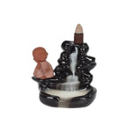 Load image into Gallery viewer, Backflow incense burner Buddha 12x9x7cm
