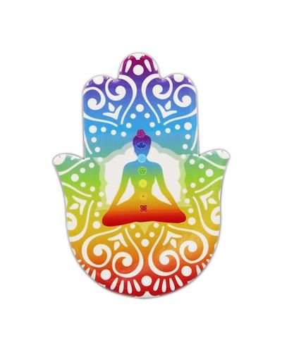 Dekors Hand of Fatima & 7 Chakra 10.5x14.5cm